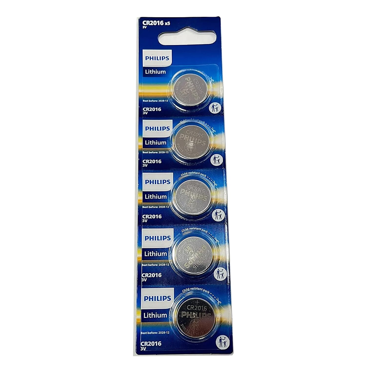 Phillips Buttoncell Set of 5