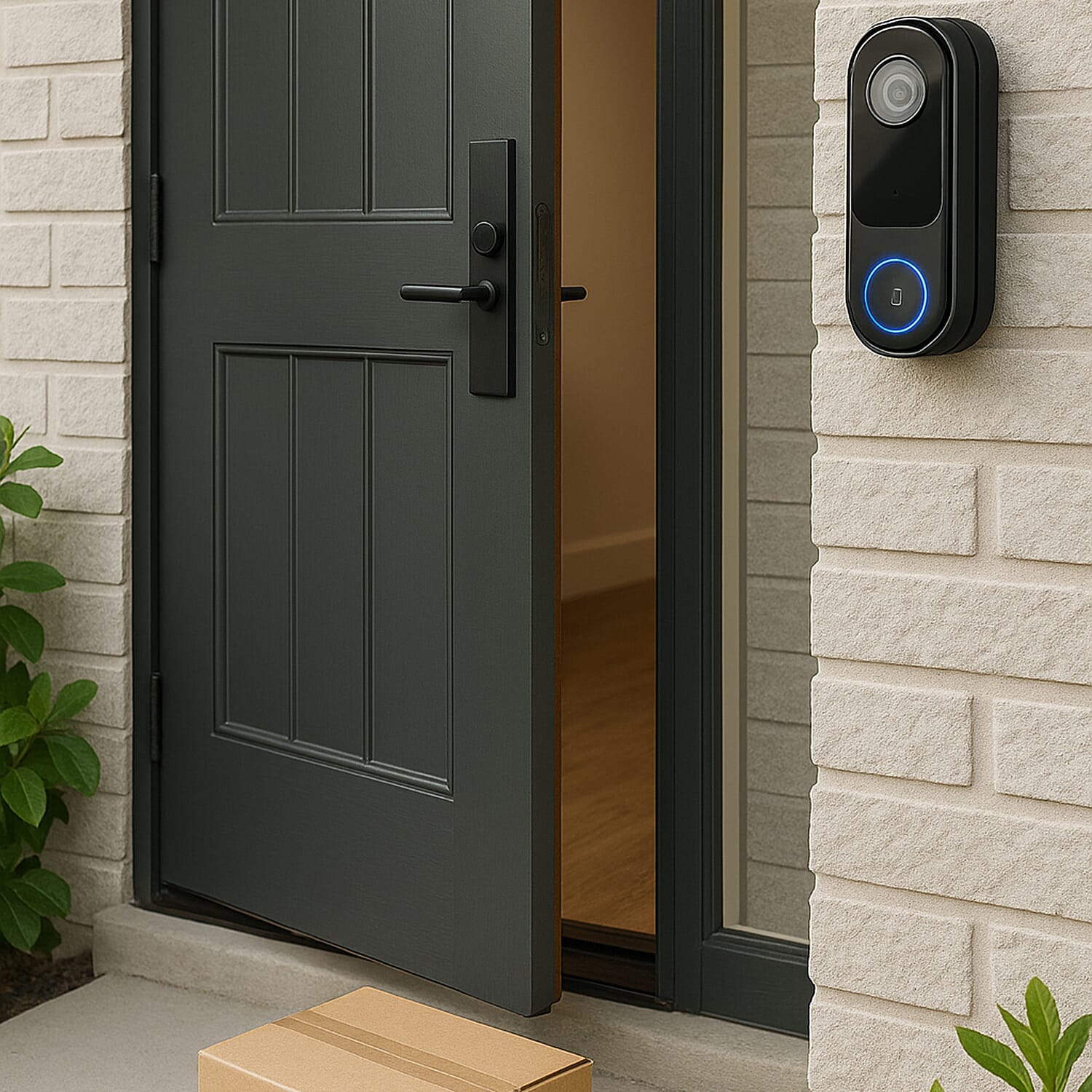 ONE TIME DEAL - Alpina Smart Home Wireless Bell with Camera - Doorbell - WiFi - Video - Full HD - Intercom - Night Vision - Motion Sensor