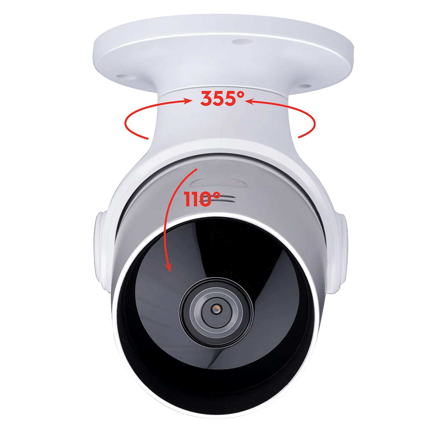 One Time Deal - Alpina Smart Wi-fi Outdoor Full HD 1080p IP Camera 230V - with EU Plug