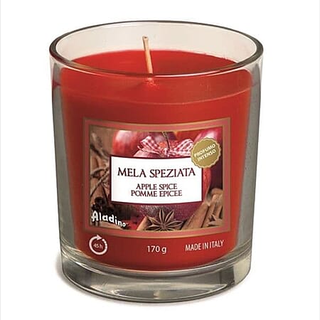 Aladino Medium Candle Jar - Apple Spice