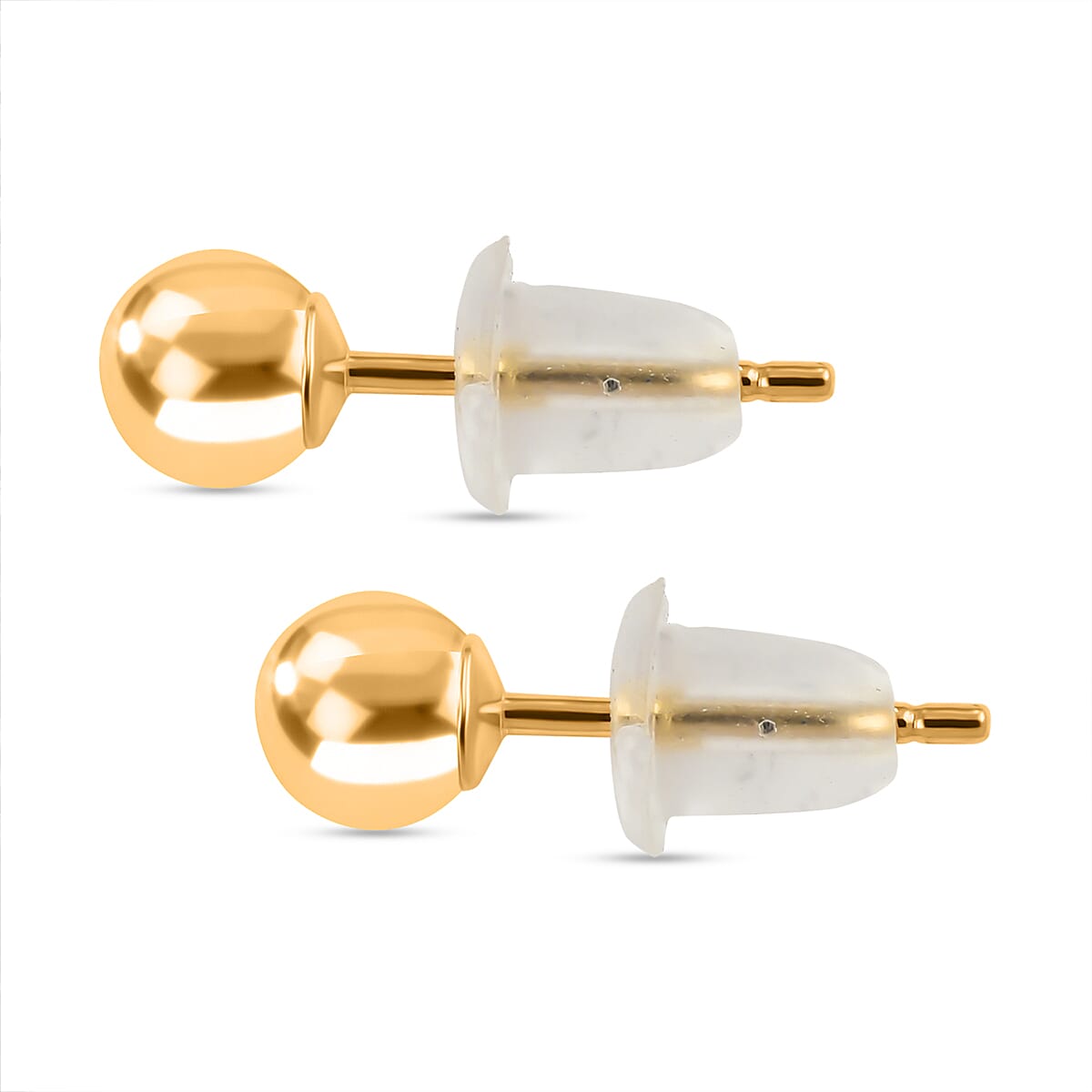 NY Close Out 14K Yellow Gold Ball Stud.