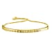 NY Close Out Deal - Diamond-Cut Adjustable Bolo Bangle in Yellow Gold Overlay Sterling Silver