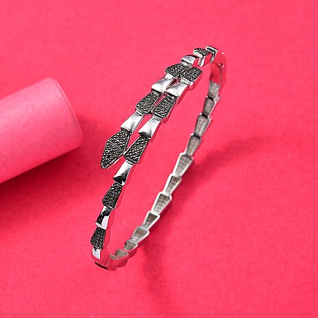 Black Diamond  Full Bangle Pure Yellow Brass  0.01 ct  0.005  Ct.