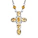 Skyblue Topaz Necklace (Size - 20) 7.48 Ct.