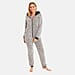 Ladies' Teddy Fleece Jumpsuit with Hood