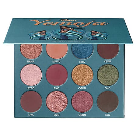 OPV Beauty Yemoja Eyeshadow Palette – 12 Shades Inspired by Oceanic Beauty