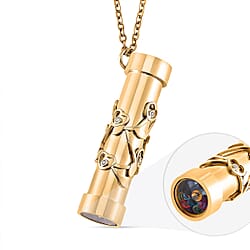 Set of 2 Multi Colour Cubic Zirconia Kaleidoscope Necklace (Size - 30-2 Ext.)