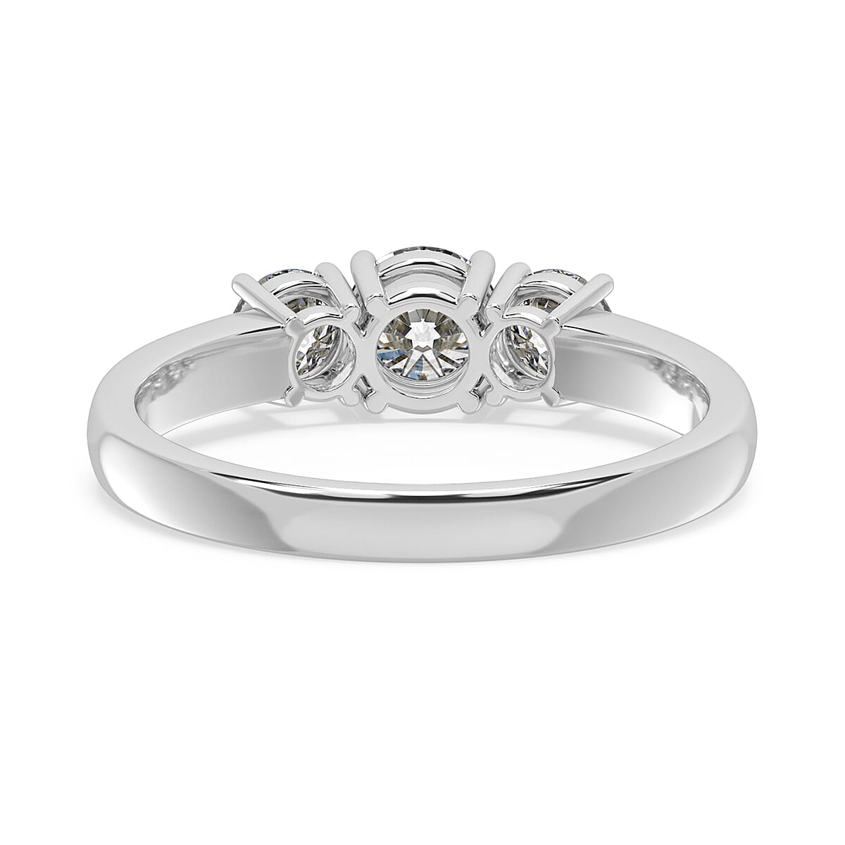 Luxuriant 950 Platinum SGL Certified Lab Grown Diamond (VS-GH) Ring 1.00 Ct.