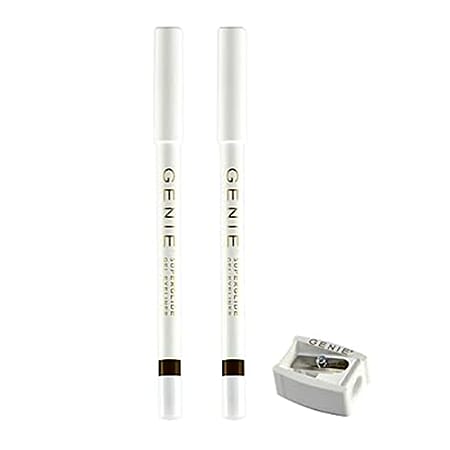 Genie Superglide Eyeliner Duo + Sharpner (Espresso)