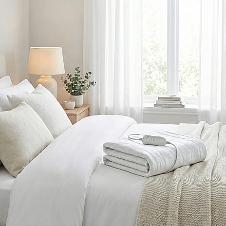 Blanket (Size 142x150 cm) - White