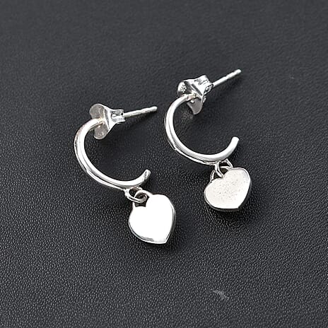 Sterling Silver Dangling Earring with Push Back