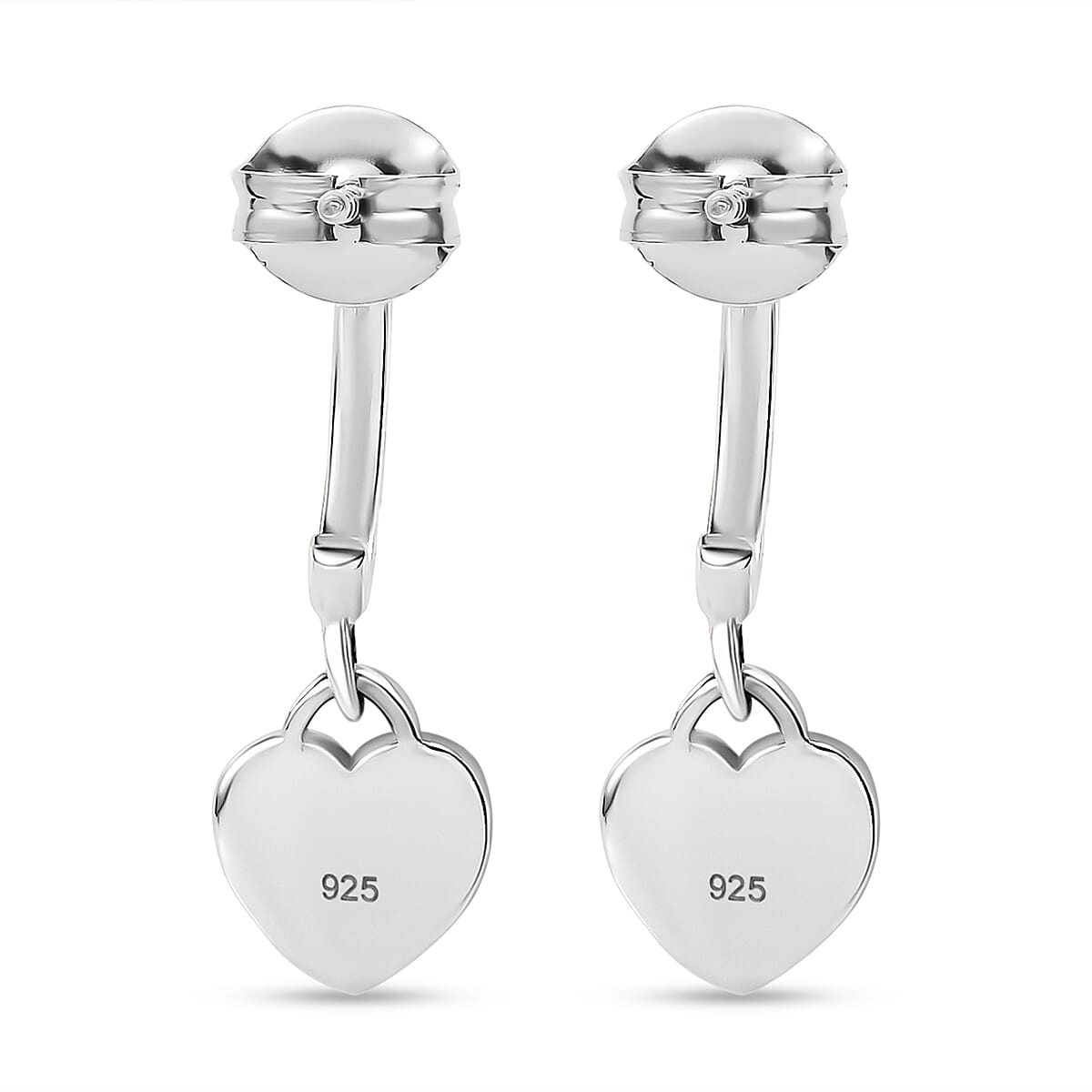 Sterling Silver Dangling Earring with Push Back