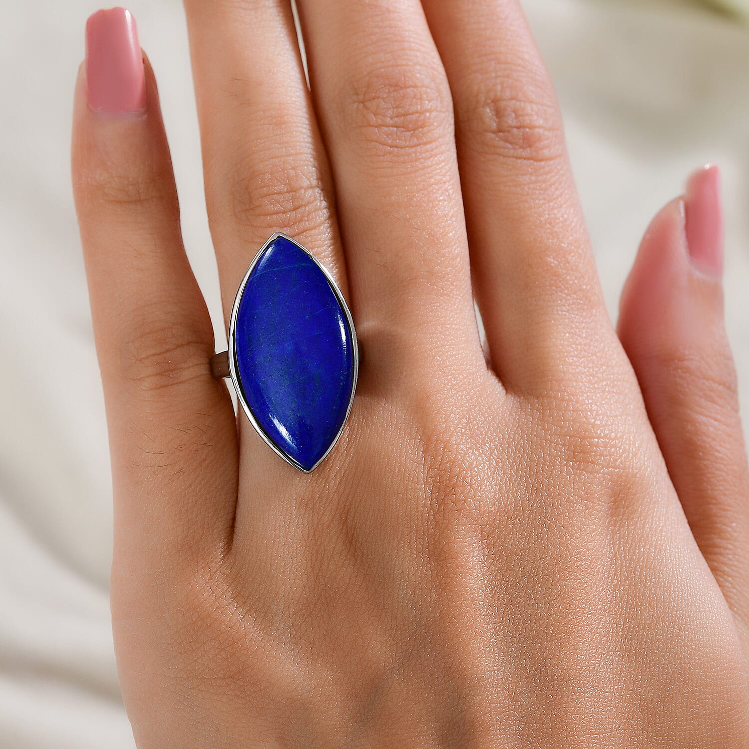 Solitaire Ring in Stainless Steel