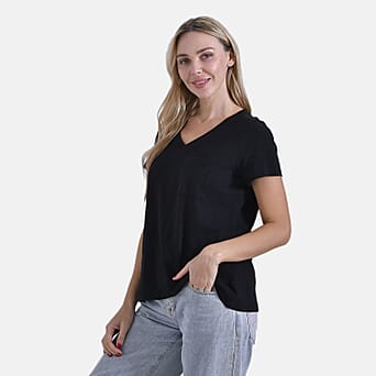 https://tjcuk.sirv.com/Products/79/7/7979981/La-Marey-100-Cotton-Short-Sleeve-V-Neck-Casual-Top-Size-XXL-Black_7979981_2.jpg?w=342&h=342
