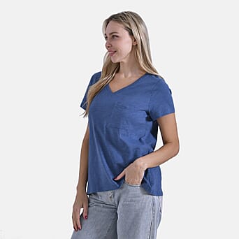 https://tjcuk.sirv.com/Products/79/7/7979998/La-Marey-100-Cotton-Short-Sleeve-V-Neck-Casual-Top-Size-M-Navy_7979998_2.jpg?w=342&h=342