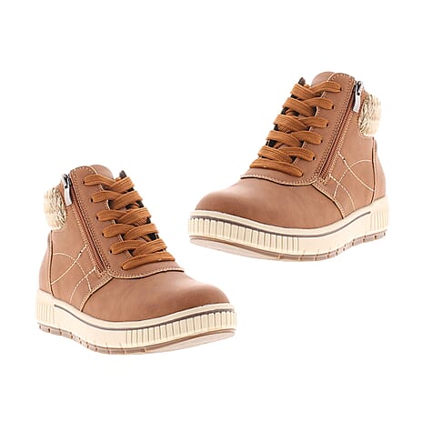 DR KELLER Ladies Shoe (Size 4) - Tan