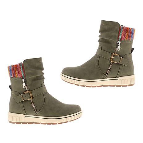 DR KELLER Ladies Shoe (Size 3) - Sage