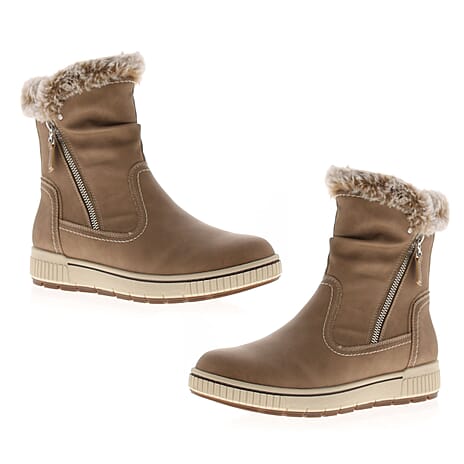 DR KELLER Ladies Shoe (Size 4) - Taupe