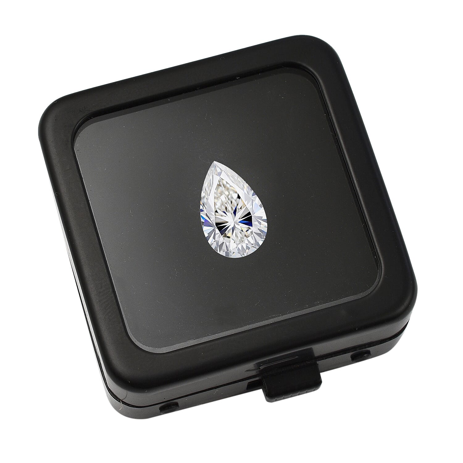 First Time Ever- IGI Certified VS-G Pear Cut Lab Grown Loose Diamond 7.03 Ct