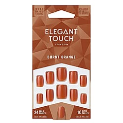 Instant Gloss Pre-Glued False Nails Pack - 24 Pieces