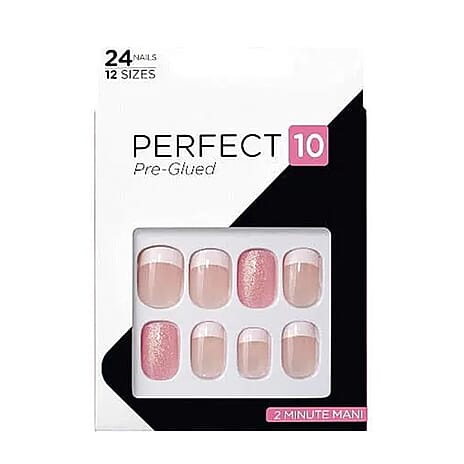 Elegant Touch Perfect 10 Pre-Glued False Nails Lost in Paris