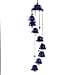 Decorative Ceramic Hanging Bell Wind Chimes - White