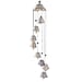 Decorative Ceramic Hanging Bell Wind Chimes - White