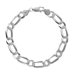 Bracelet (Size - 7.5) with Lobster Clasp in Yellow Gold Plated Sterling Silver