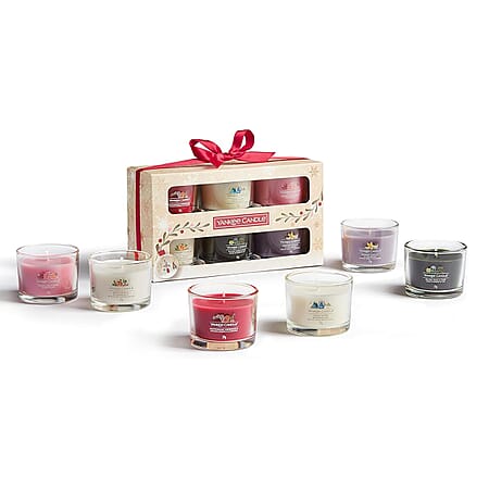 Yankee Candle 6 Filled Votive Candle Gift Set