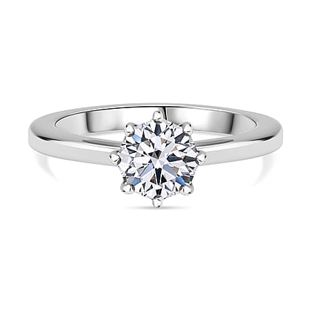 LUXURIANT Diamond - 950 Platinum SGL Certified Octillion Lab Grown Diamond (VS/G-H) Ring 1.02 Ct.