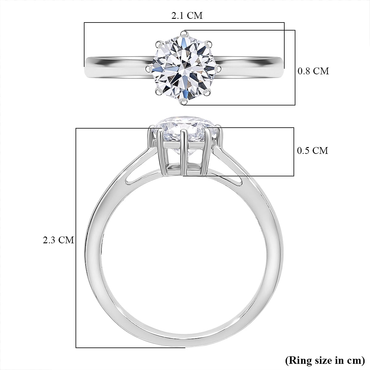 Luxuriant Diamond - 950 Platinum SGL Certified Octillion Lab Grown Diamond (VS-G-H) Ring 1.02 Ct. Luxuriant Diamond - 950 Platinum SGL Certified Octillion Lab Grown Diamond (VS-G-H) Ring 1.02 Ct.
