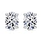 Luxuriant Diamond 2 Ct. Lab Grown Diamond Solitaire Stud Earrings in 950 Platinum, SGL Certified