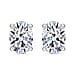 LUXURIANT Diamond 950 Platinum SGL Certified Lab Grown Diamond (VS/G-H) Earring With Screw Back 2.0 Ct.