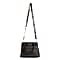 Nicole Brown Nylon Giraffe Tote Bag - Black Stripe