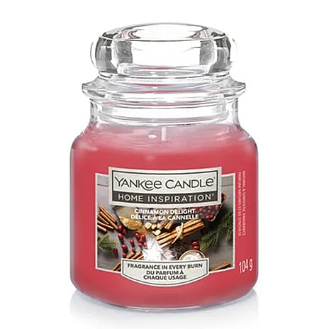 One Time Closeout -Yankee Home Inspiration Candle 104g - Glistening Christmas