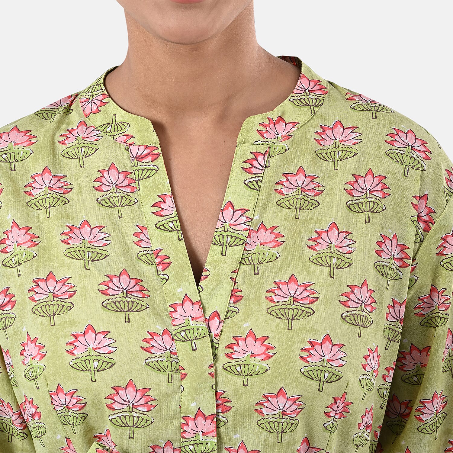 La Marey Cotton Block Dress