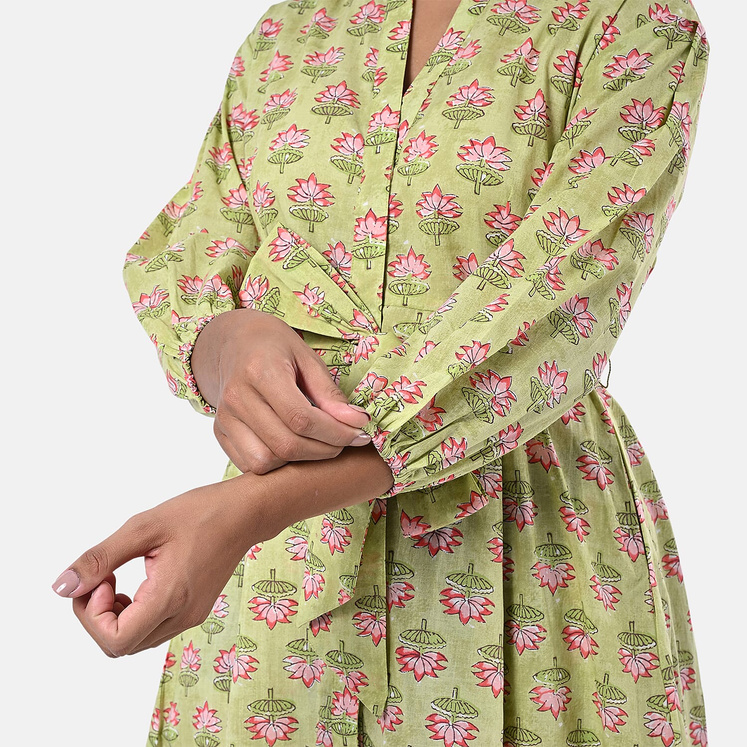 La Marey Cotton Block Dress