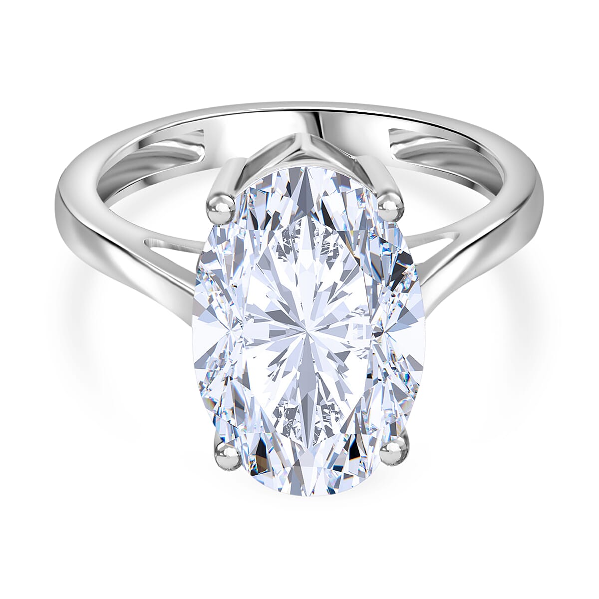 Luxuriant Diamond 950 Platinum IGI Certified Lab Grown Diamond VS1-G Ring 3.03 Ct.