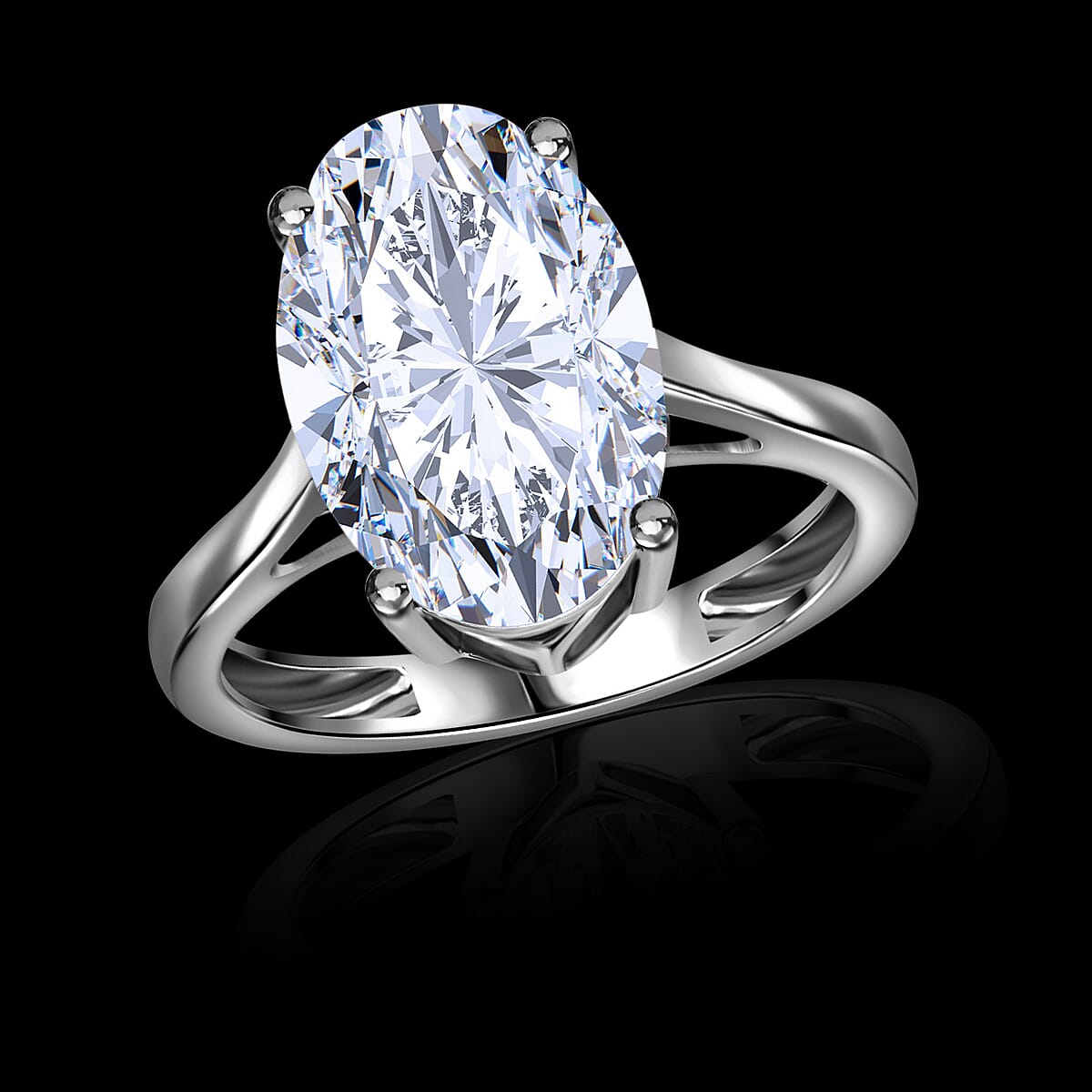 Luxuriant Diamond 950 Platinum IGI Certified Lab Grown Diamond VS1-G Ring 3.03 Ct.