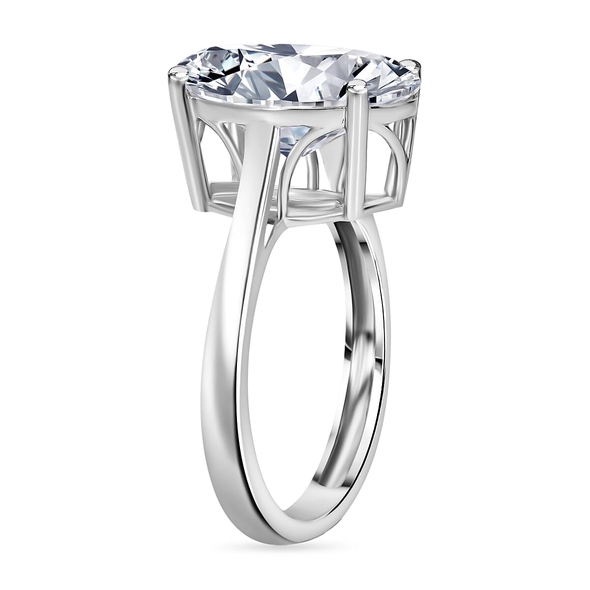 Luxuriant Diamond 950 Platinum IGI Certified Lab Grown Diamond VS1-G Ring 3.03 Ct.
