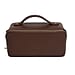 Alice Wheeler Leather Train Case - Black
