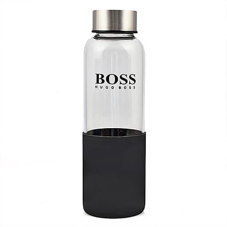 Hugo Boss Glass Bottle and 2 Pairs of Socks Gift Set - Black