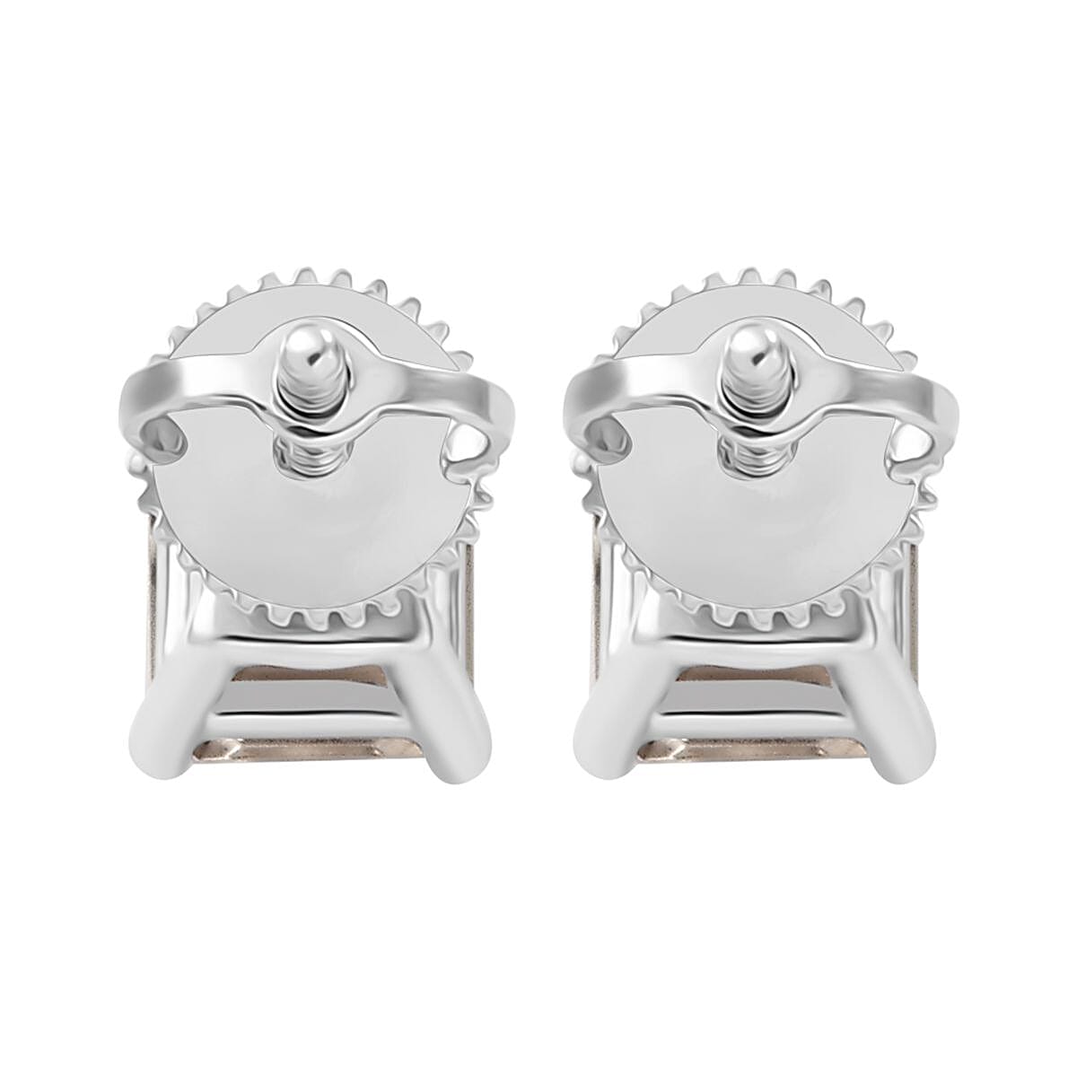 The Most Exotic Tucson Find - RHAPSODY 950 Platinum AAAA Turkizite Solitaire Stud Earrings with Screw Back 2.03 Ct. The Most Exotic Tucson Find - RHAPSODY 950 Platinum AAAA Turkizite Solitaire Stud Earrings with Screw Back 2.03 Ct.