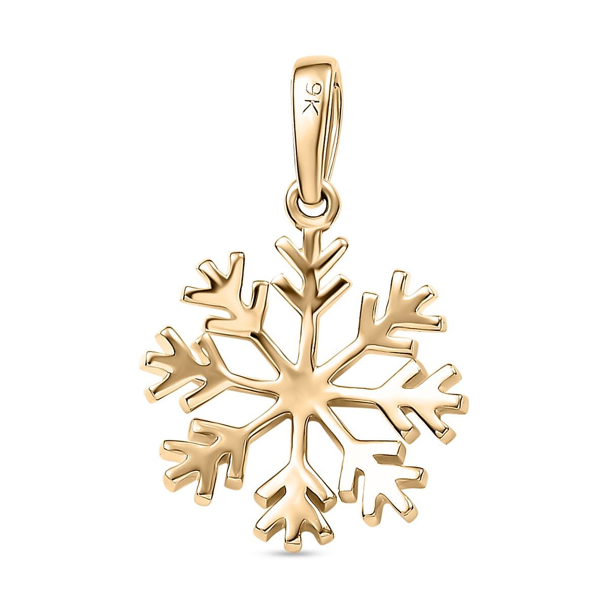 9K Yellow Gold Pendant