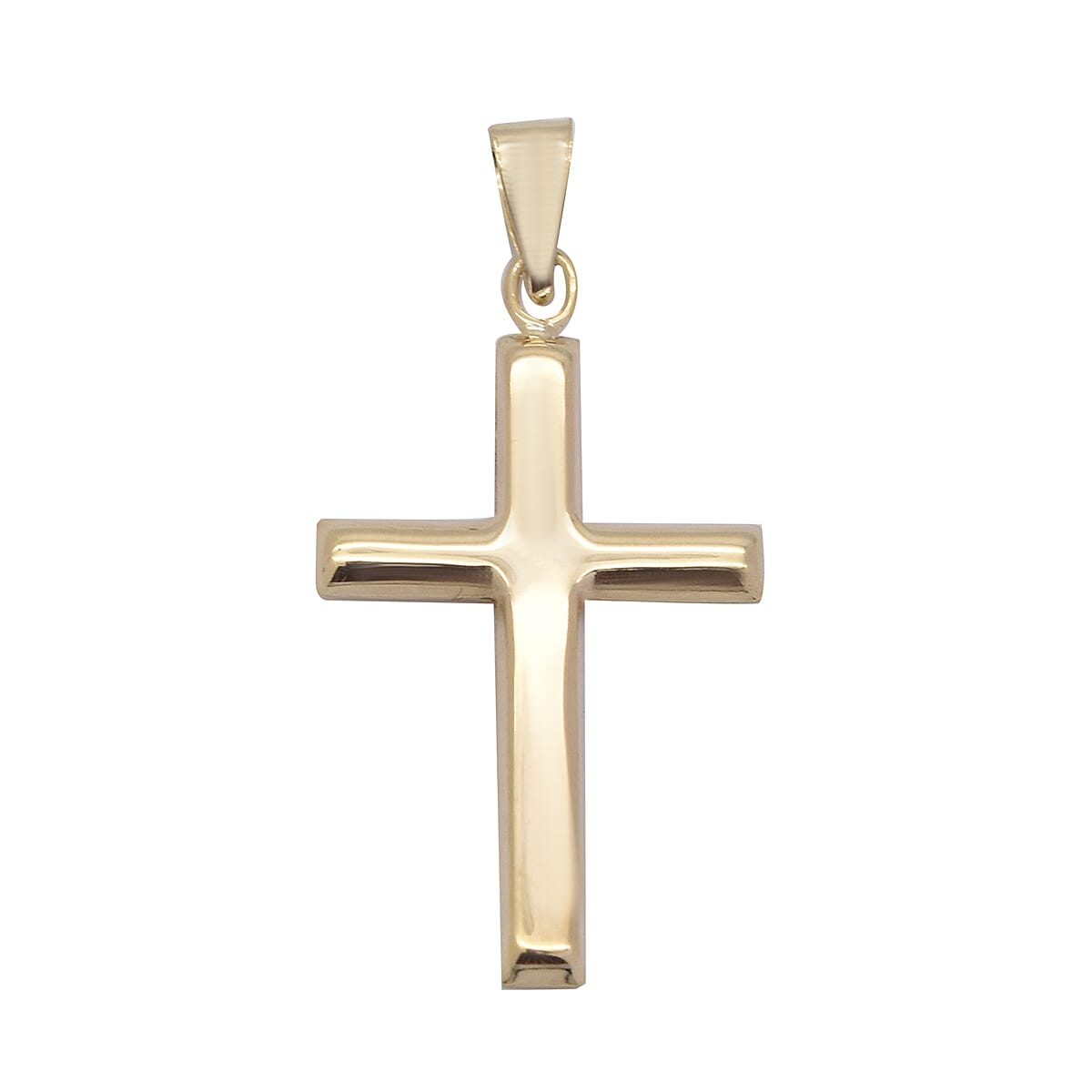 Hatton Garden Closeout - 9K Yellow Gold Cross Pendant