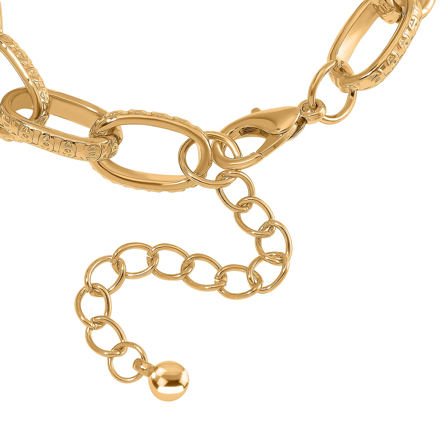 Paperclip Bracelet (Size - 7.5-2 Ext) With Lobster Clasp