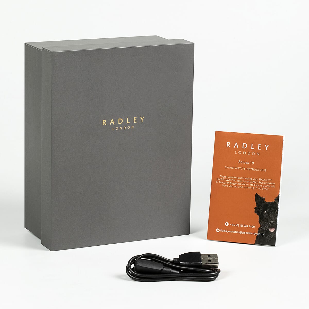 Radley Automatic Ladies Smart Calling Watch in Silicone - 7 Days Battery Life - Light Blue Radley Automatic Ladies Smart Calling Watch in Silicone - 7 Days Battery Life - Light Blue