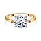 Luxuriant Diamond  9K Gold SGL Certified VS-GH Lab Grown Diamond  Ring