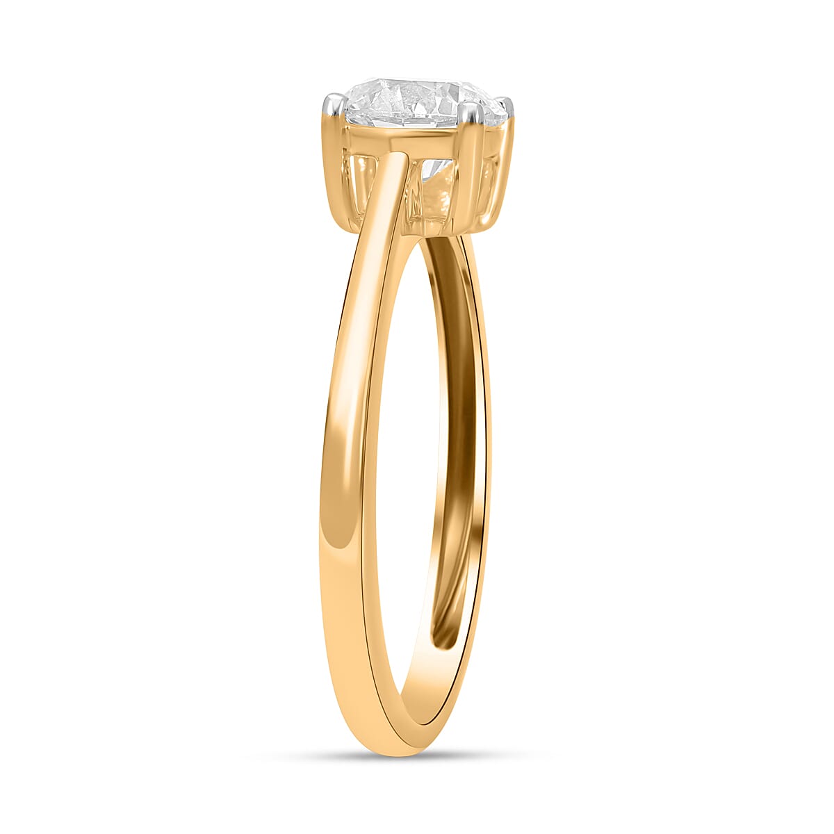 Luxuriant Diamond 9K Gold SGL Certified VS-GH Lab Grown Diamond Ring Luxuriant Diamond 9K Gold SGL Certified VS-GH Lab Grown Diamond Ring