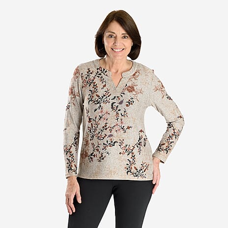 Sugar Crisp  Blouse - Brown